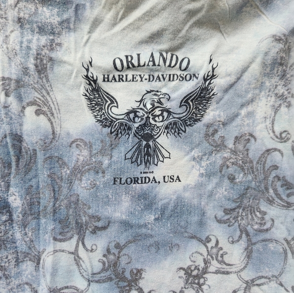 Harley Davidson Baby tee Y2K - Picture 4 of 4